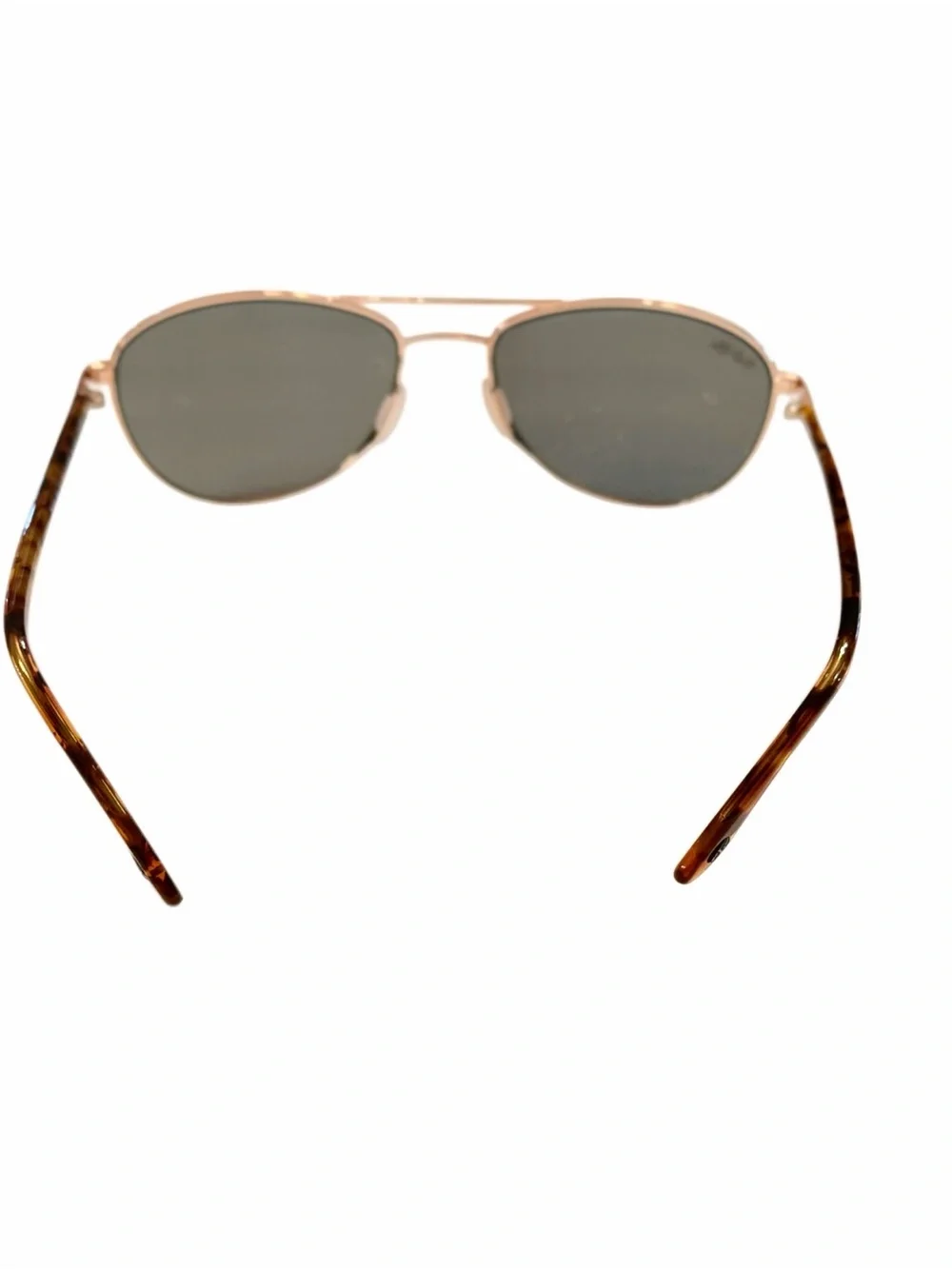 Salt Life Aviator Sunglasses Polarized Blue Mirrored Lenses Gold Frame